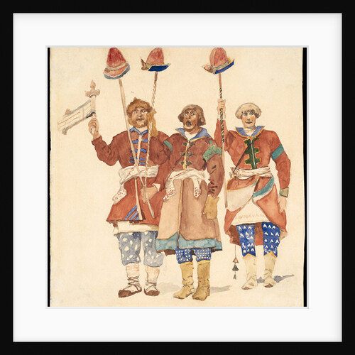 Costume design for the theatre play Snow Maiden by Alexander Ostrovsky by Anonymous