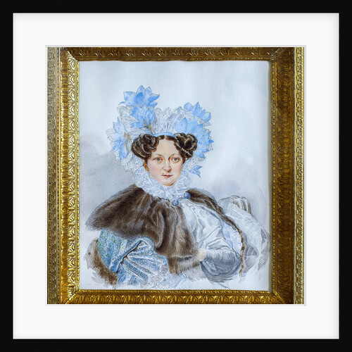 Portrait of Yekaterina Ivanovna Zagryazhskaya by Anonymous
