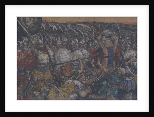 The Battle of Kulikovo on September 8, 1380 by Anonymous
