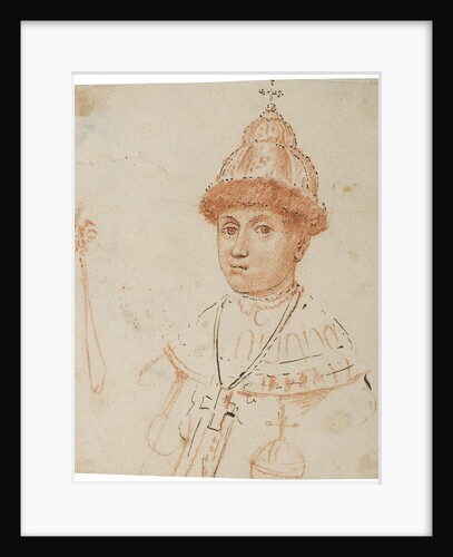 Portrait of the Tsar Feodor (Theodore) III Alexeevich of Russia by Anonymous