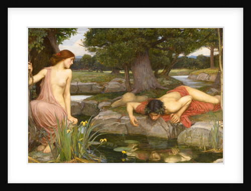 Narcissus and Echo by Anonymous