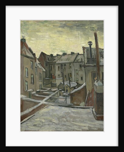 Houses Seen from the Back, Antwerp by Anonymous