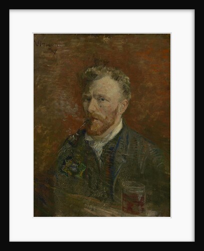 Self-Portrait with Glass by Anonymous