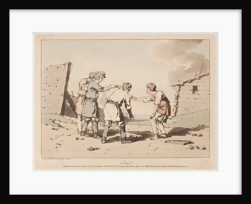 Boys playing Knucklebones (Babki) by Anonymous