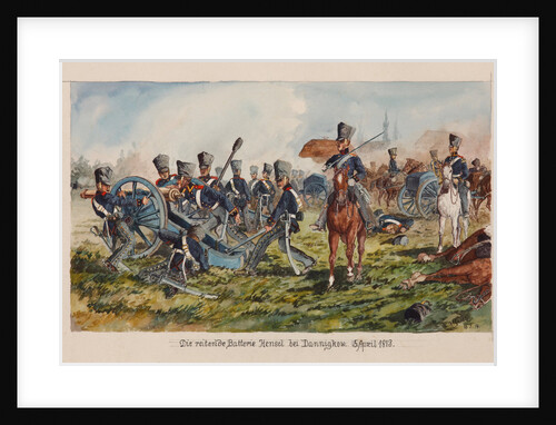 The Fight near Dannigkow on April 5, 1813 by Anonymous