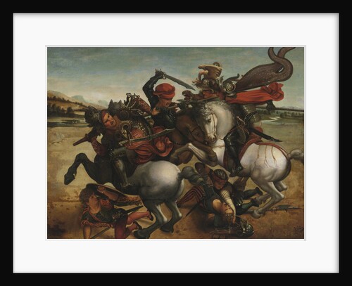 The Fight for the Standard from The Battle of Anghiari by Anonymous