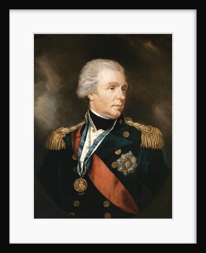 Portrait of the Admiral William Waldegrave, 1st Baron Radstock by Anonymous