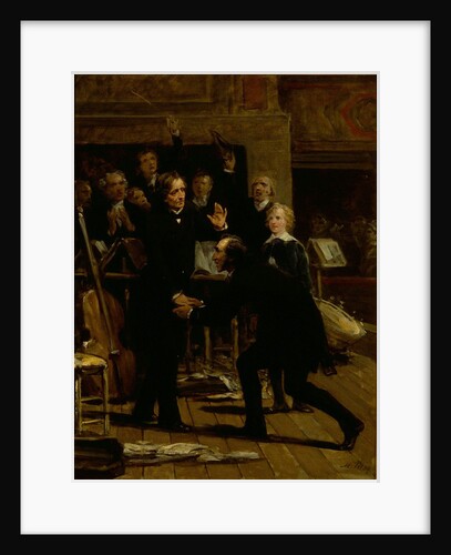 Homage of Paganini to Berlioz at the concert of December 16, 1838 by Anonymous
