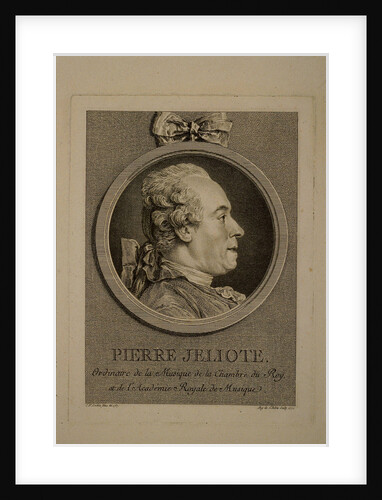 Portrait of the singer and composer Pierre de Jélyotte by Anonymous