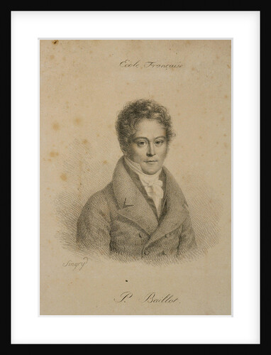 Portrait of the violinist and composer Pierre Baillot by Anonymous