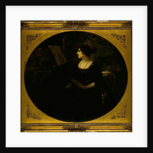 Portrait of the pianist Aimée-Marie Roger-Miclos by Anonymous