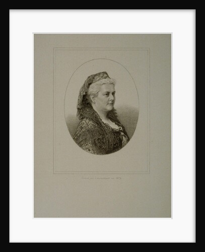 Portrait of the composer Louise-Aglaé Massart by Anonymous