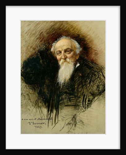 Portrait of the composer Antoine François Marmontel by Anonymous