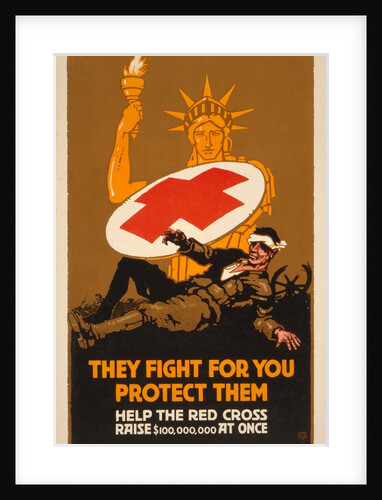 Fundraising Poster for the Red Cross, 1917 by Anonymous