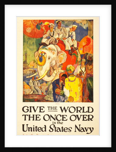 WW1 Recruitment Poster for the US Navy, 1919 by Anonymous