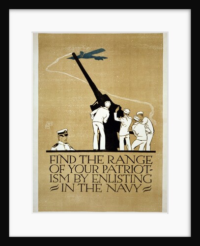 WW1 US Navy Recruitment Poster, 1918 by Anonymous