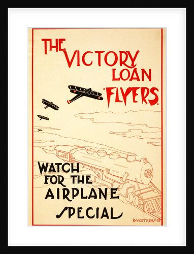 The Victory Loan Flyers, 1919 by Anonymous