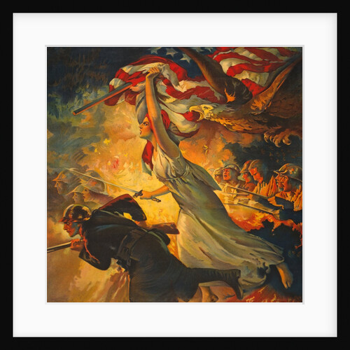 Deatail from Carry On! Buy Liberty Bonds to your Utmost, c.1918 by Anonymous