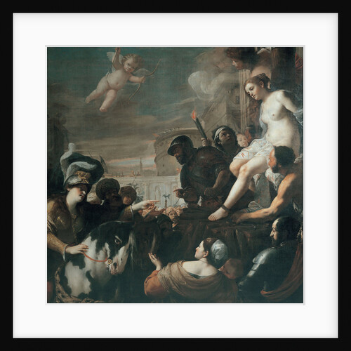 Clorinda rescues Olindo and Sophronia by Anonymous
