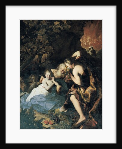 Lot and his Daughters by Anonymous