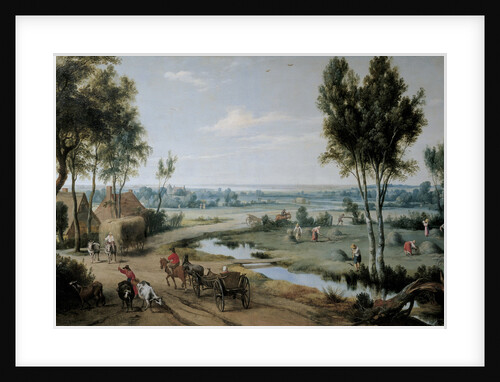 July. The hay harvest by Anonymous