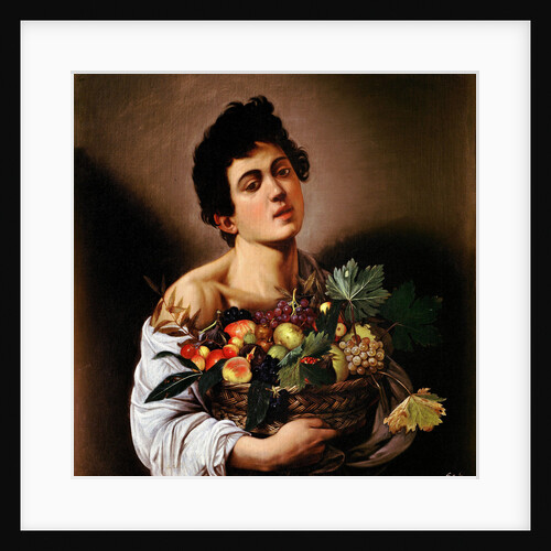Boy with a Basket of Fruit by Anonymous