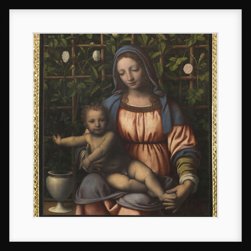 The Madonna of the Rose Garden (Madonna del Roseto) by Anonymous