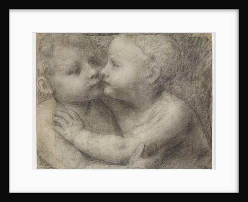 The Infants Christ and Saint John the Baptist Embracing by Anonymous