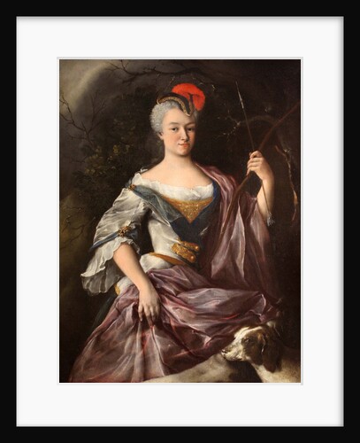 Portrait of a Lady as Diana by Anonymous
