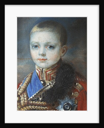 Portrait of the Crown prince Alexander Nikolayevich by Anonymous