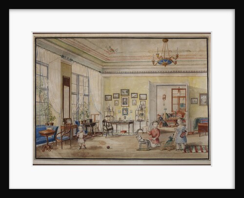 Childrens Room at the Governor House in Reval by Anonymous