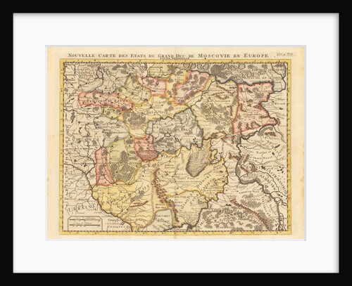 Map of the Grand Duchy of Moscow by Anonymous