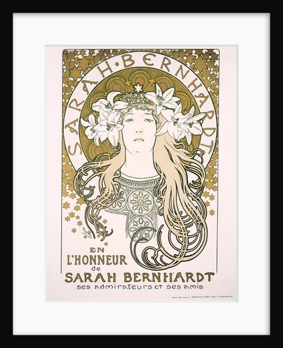 Sarah Bernhardt as La Princesse Lointaine by Anonymous