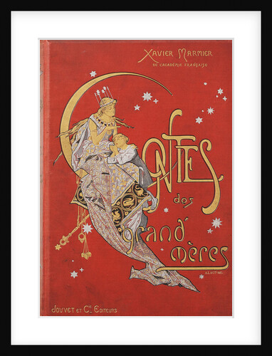 Cover design for Contes des Grand Meres by Xavier Marmier by Anonymous
