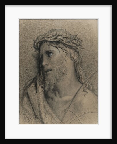 Christ with the crown of thorns by Anonymous