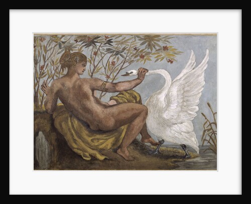 Leda and the Swan by Anonymous