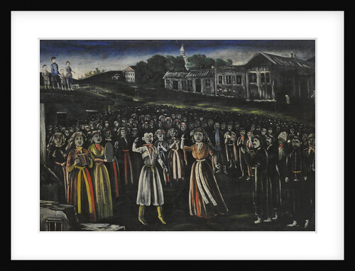 Church festival in Kartli by Anonymous