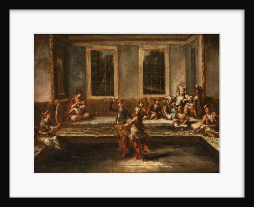 Couple dancing in the harem by Anonymous