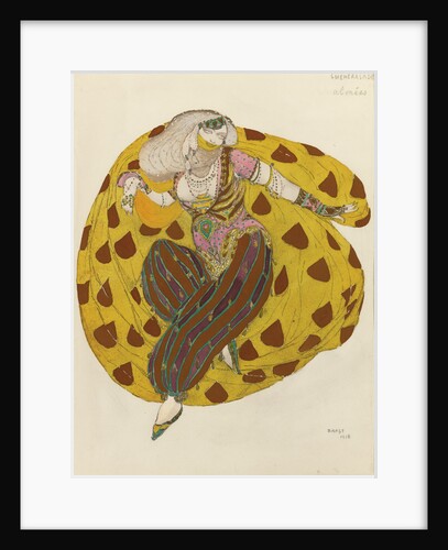 Costume design for the ballet Scheharazade by N. Rimsky-Korsakov by Anonymous