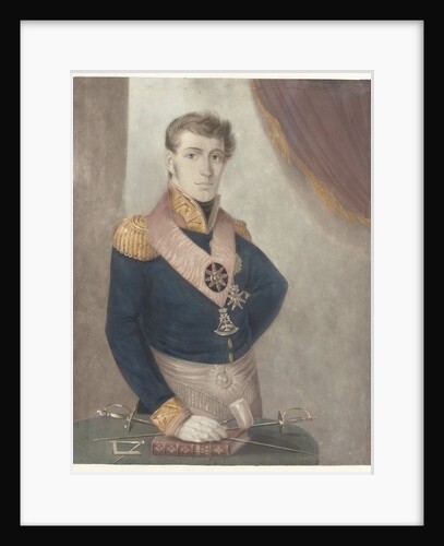 Prince Frederick of the Netherlands as Grand Master by Anonymous