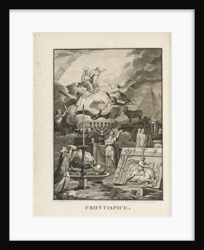 Frontispiece to Freemasonry by Alexandre Lenoir by Anonymous