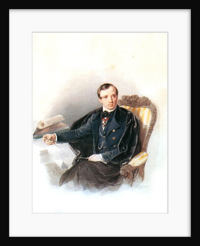 Portrait of the artist and architect Alexander Briullov by Anonymous