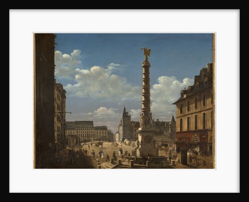 La Fontaine du Palmier in the Place du Châtelet by Anonymous