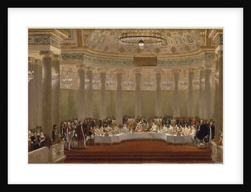 The marriage banquet of Napoleon I and Marie-Louise of Austria April 2, 1810 by Anonymous