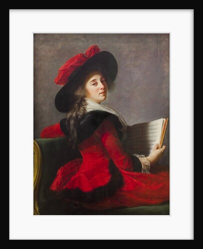 Portrait of the Baroness Crussol, wife of Henri-Charles-Emmanuel de Crussol-Florensac, née Anne Mari by Anonymous