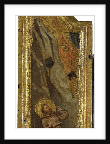 Saint Francis receiving the Stigmata by Anonymous