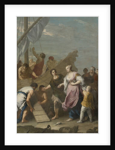 The embarkation of Helen of Troy by Anonymous