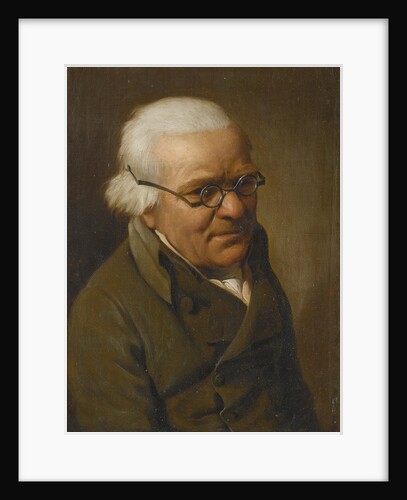 Portrait of a man wearing glasses by Anonymous