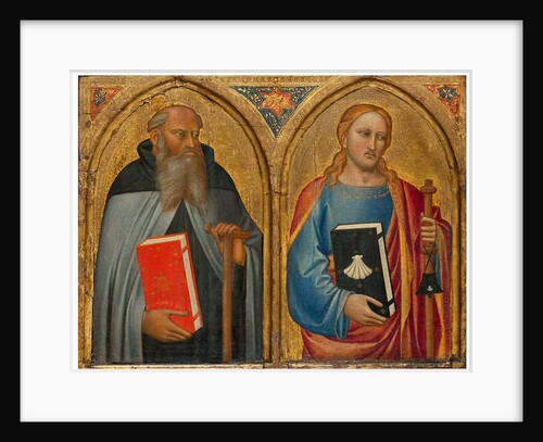 The Saints Anthony and James the Great by Anonymous