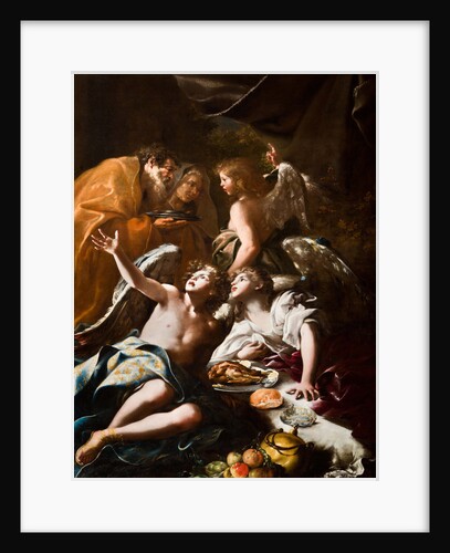 Abraham and the Three Angels by Anonymous